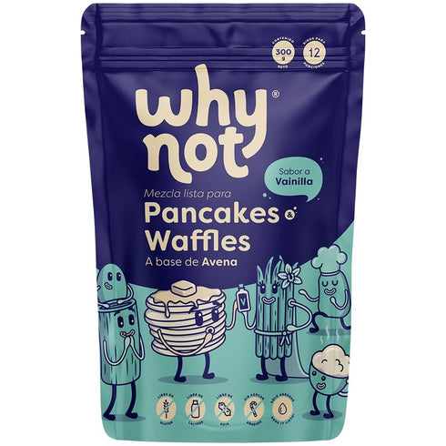 MEZCLA PANCAKES WHY NOT 300G AVENA VAINI